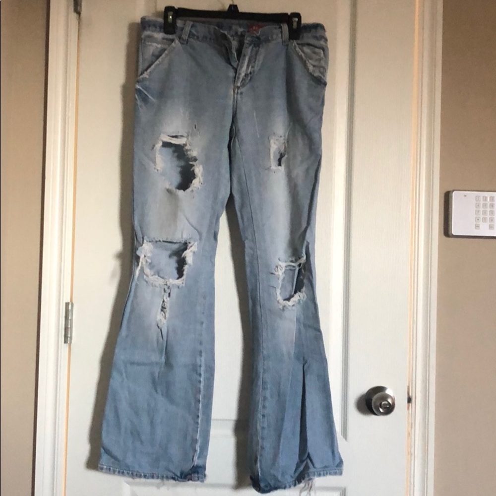 Holey jeans